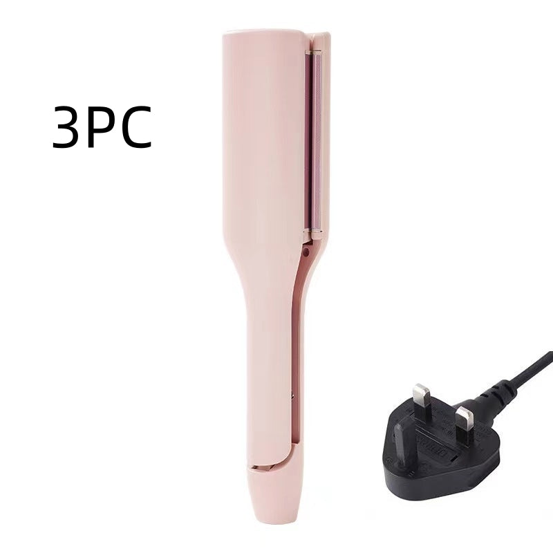 Hair Curling Iron 32mm Deep Wave Hair Curler 4 Temperature Adjustable Fast Heating Crimping Iron Styler Wand For All Hair Style LadyShow.Store