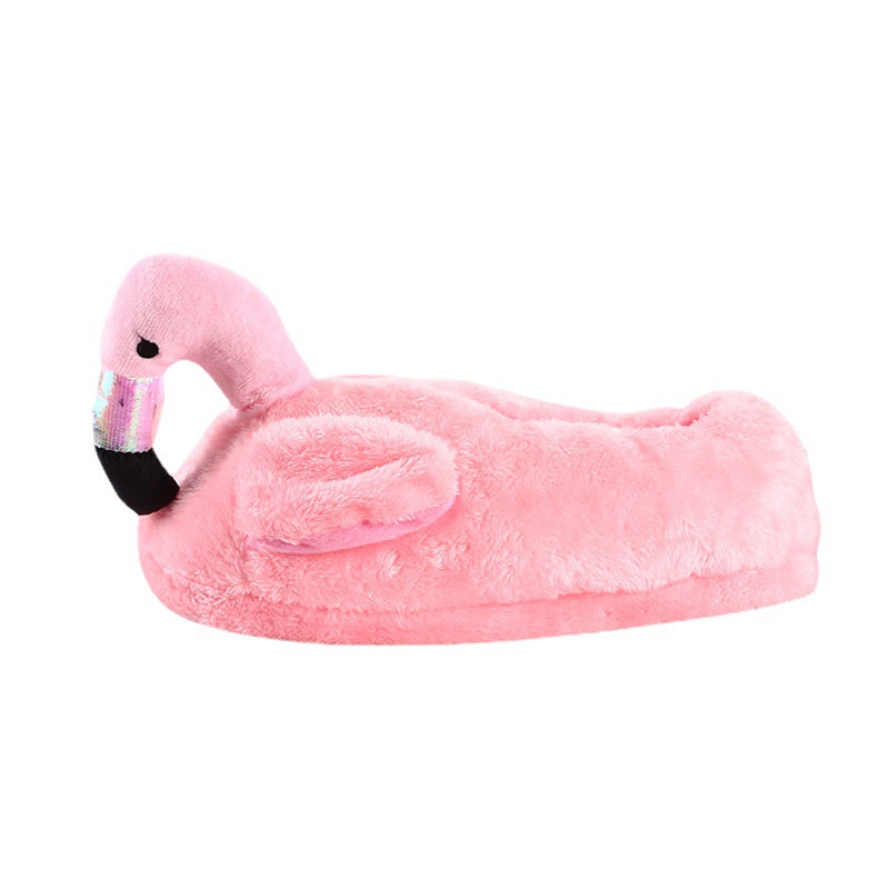 Winter Home Flamingo Non-slip Slippers LuxuryLifeWay Online Store