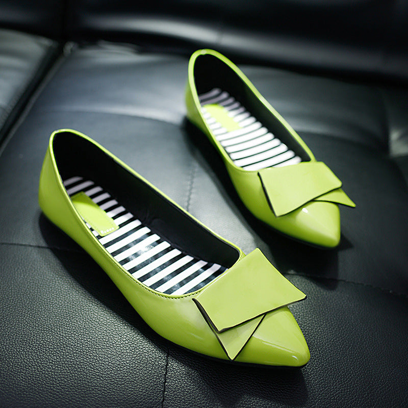 Bowknot Korean Style Flat Shoes for Women LadyShow.Store