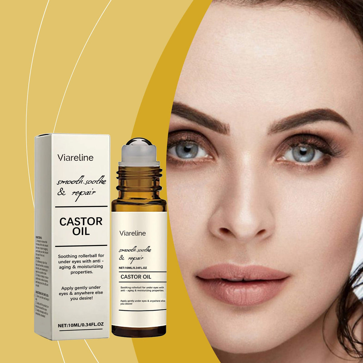 Eye Roller Firming Essential Oil Tri Light Beauty