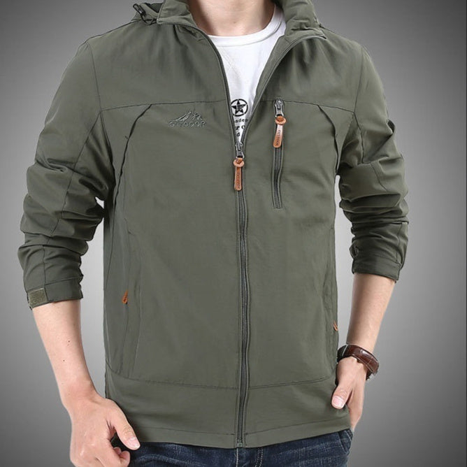 Men's Casual Windproof Thin Mountaineering Jacket Best YouTube Store