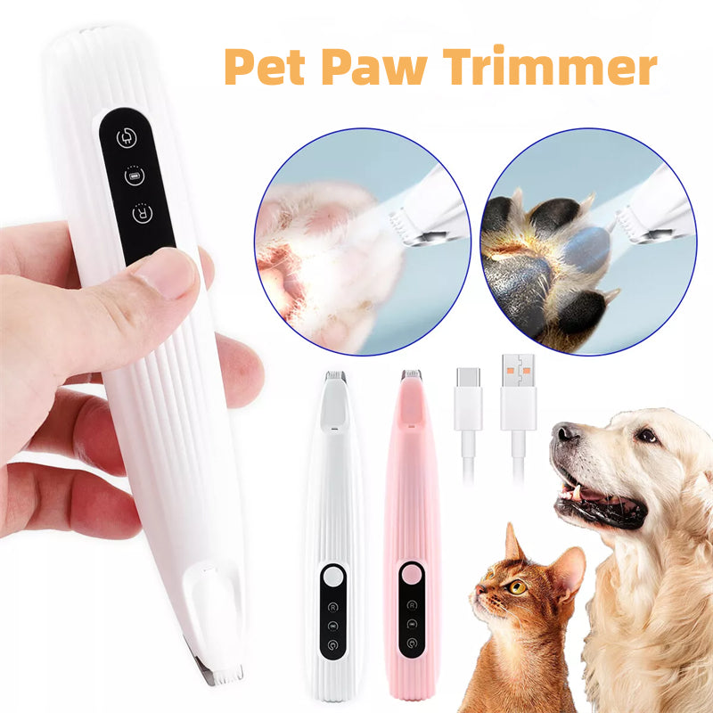 Pets Efficient LED Shaving Cat Dog Foot Hair Electric Clipper Pet Products Best YouTube Store