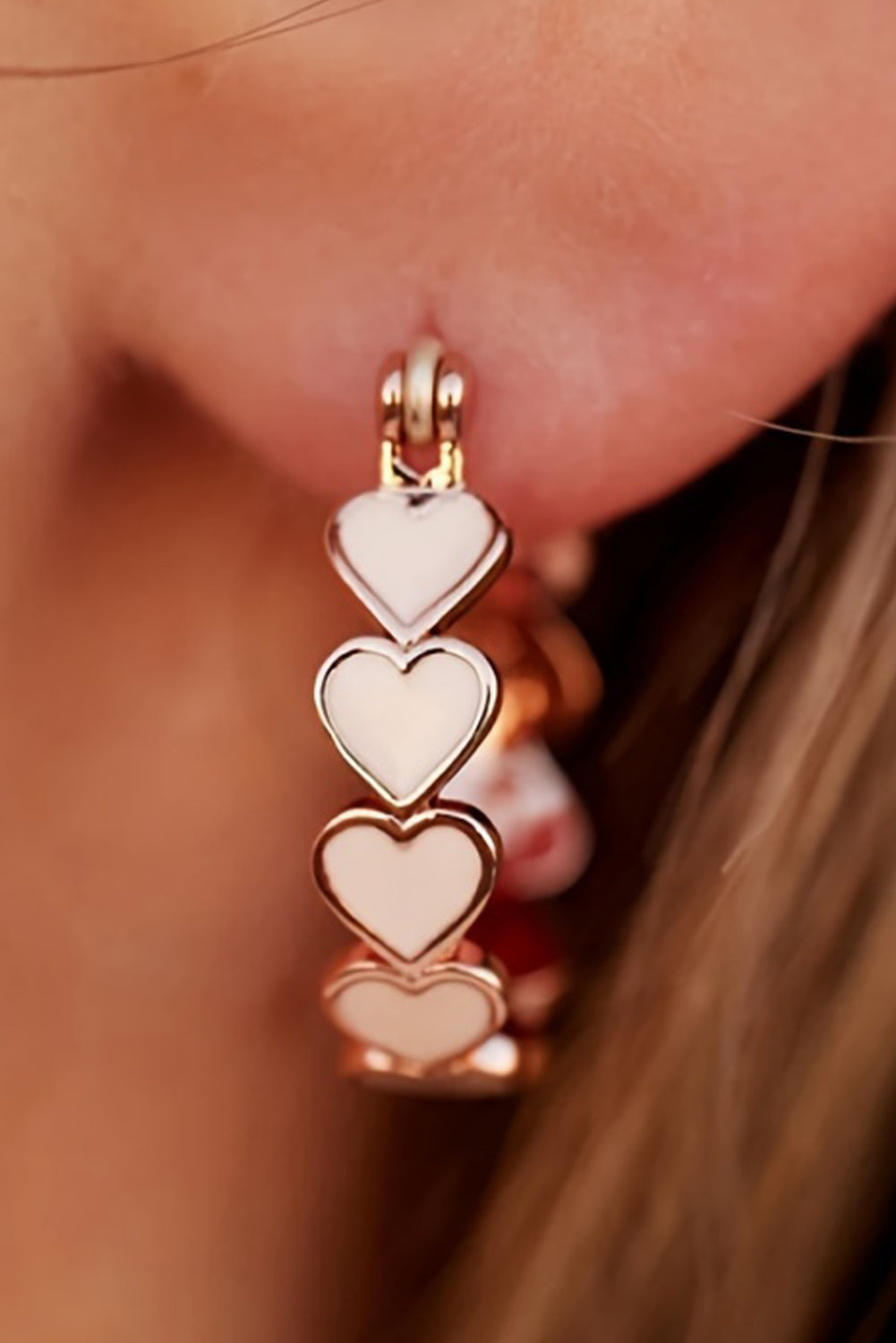 Heart Shape Small Hook Earrings LuxuryLifeWay Online Store