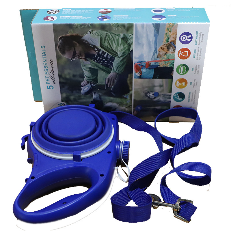 Pet Supplies With Water Bottle, Cup, Pet Rope LadyShow.Store
