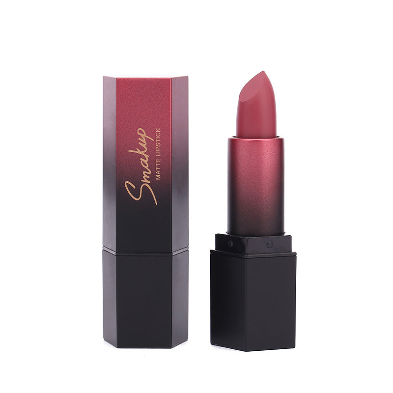 10 Colors Discoloration Resistant Matte No Stain On Cup Makeup Lipstick LadyShow.Store
