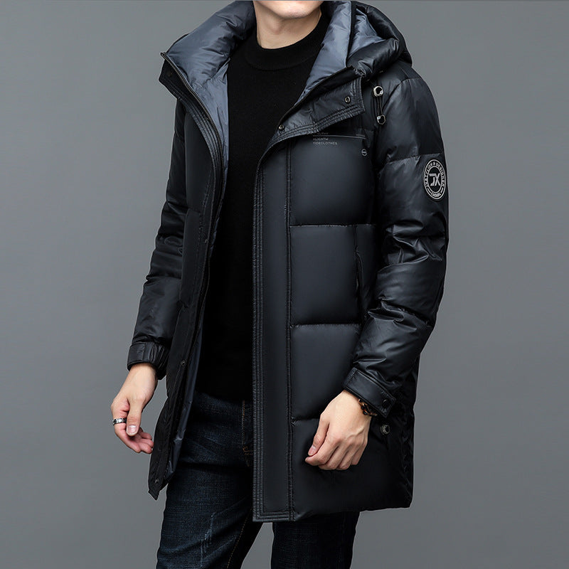 New Winter Men's Duck Down Warm Thick Casual Jacket LuxuryLifeWay Online Store