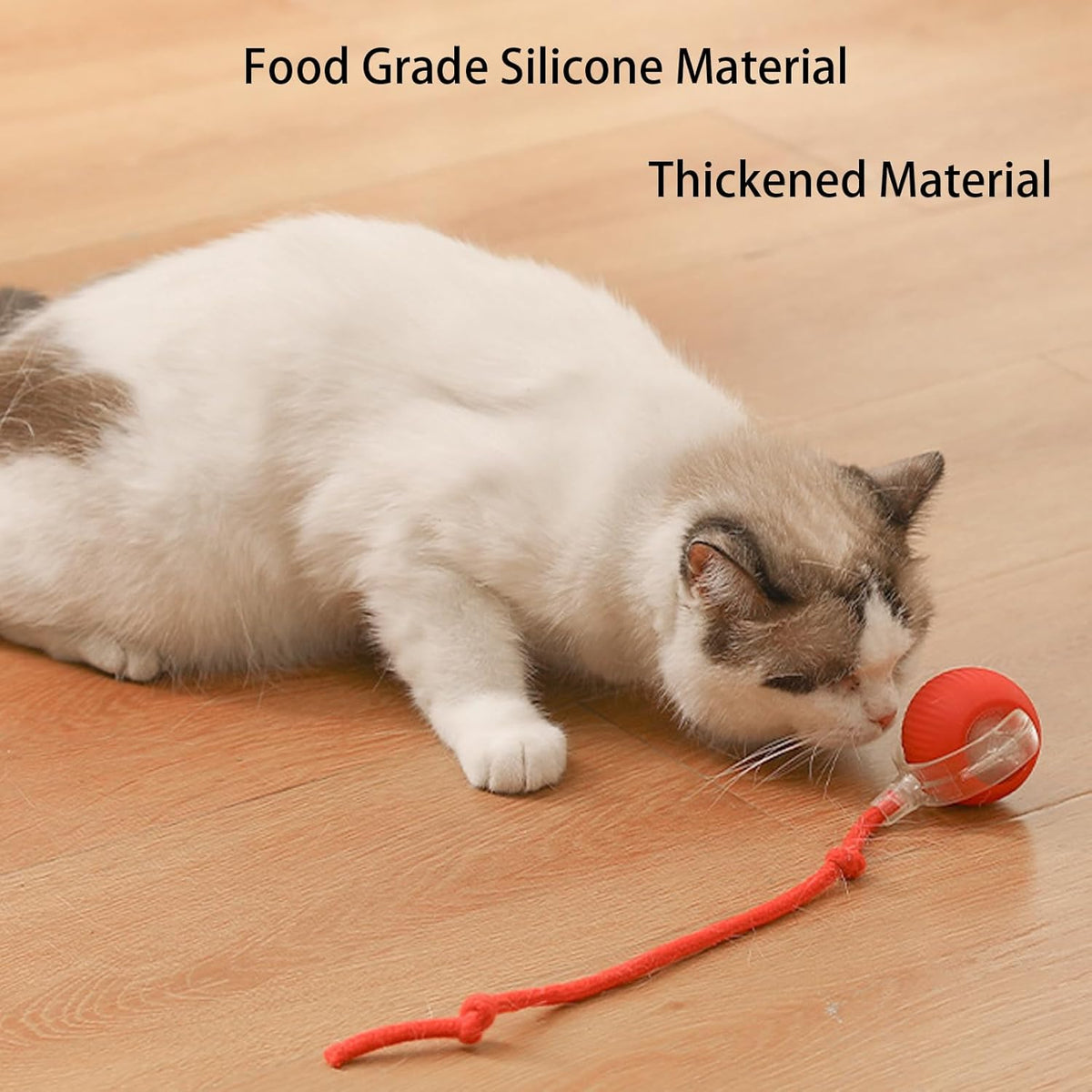 Rolling Ball Ball For Dogs Doggie Ball Interactive Dog Smart Ball Toy Interactive Cat Ball Toy 360  Smart Automatic Rolling Pet Ball Pets Fashion