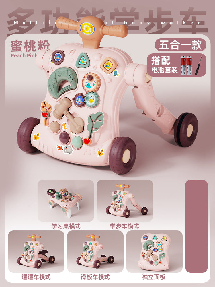 Multifunctional Baby Walker with Anti-Tip Design LuxuryLifeWay Online Store