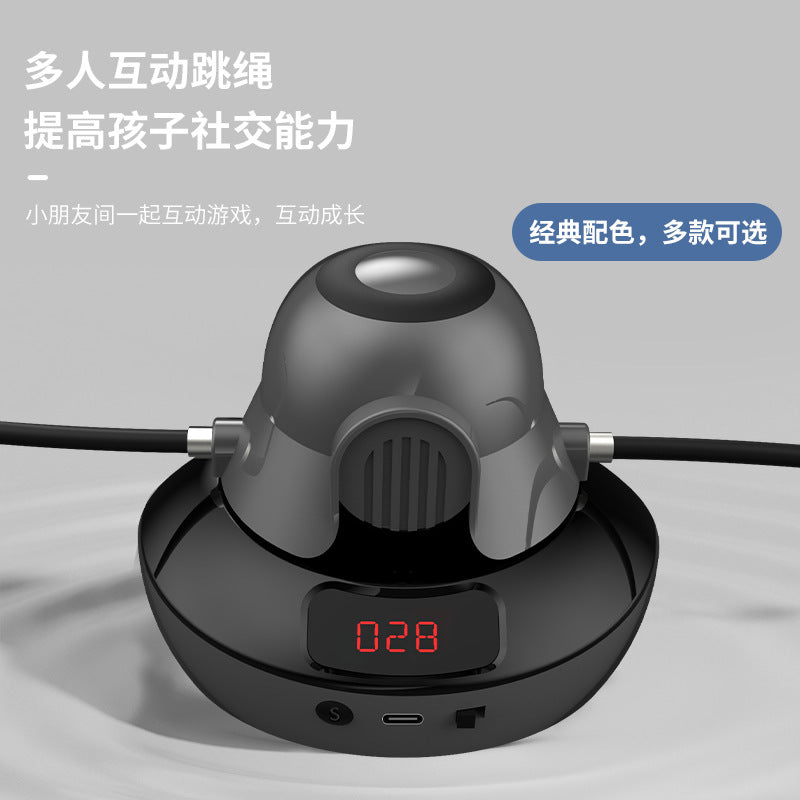 Intelligent automatic rope skipping machine 10 adjustment remote control electronic counting children training electric rope skipping device LuxuryLifeWay Online Store