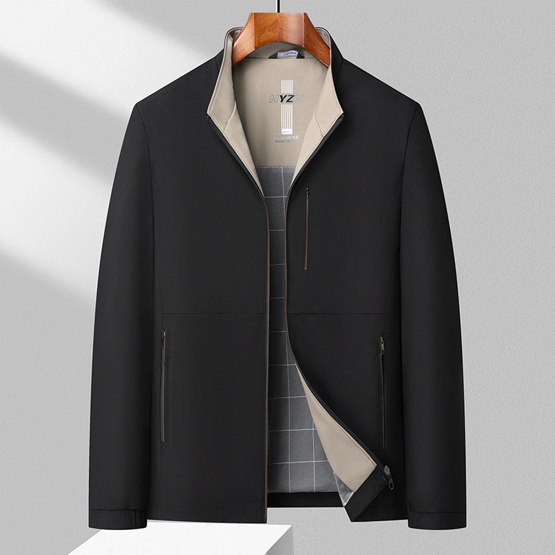 Thin Middle-aged Men's Clothing Dad Hooded Jacket Best YouTube Store