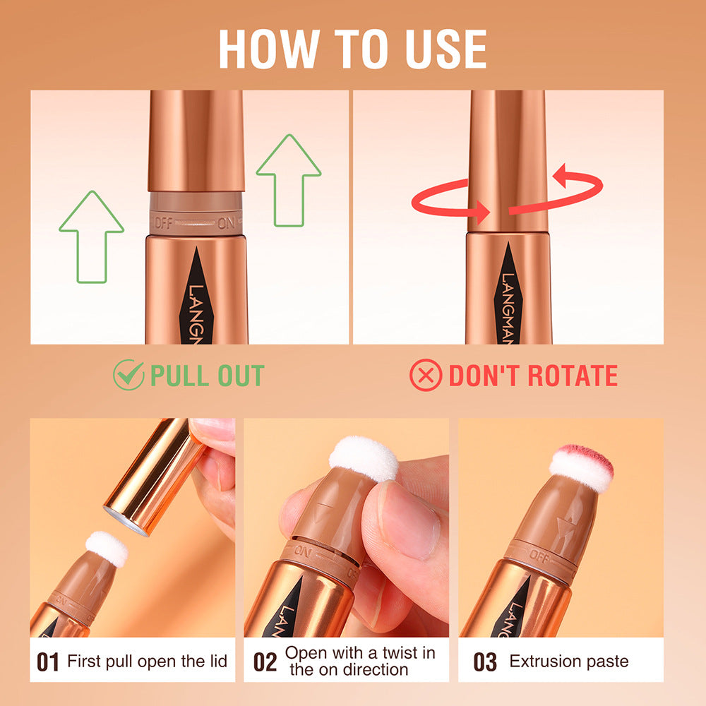 Air Cushion Repair Blush Highlight Combination Multi-color Makeup LadyShow.Store
