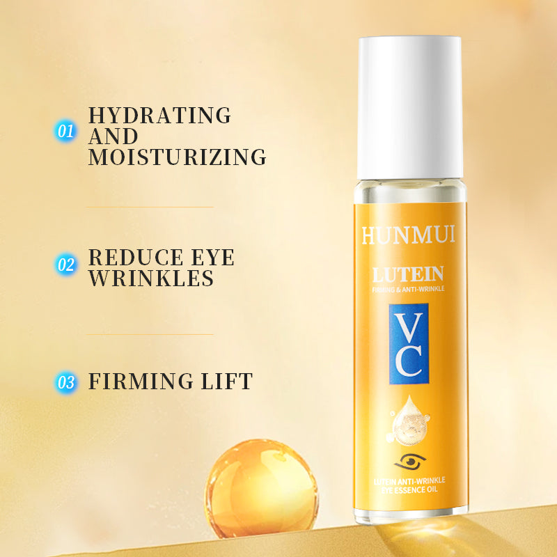 HUNMUI Lutein Light Wrinkle Eye Serum Oil 10ml Tri Light Beauty