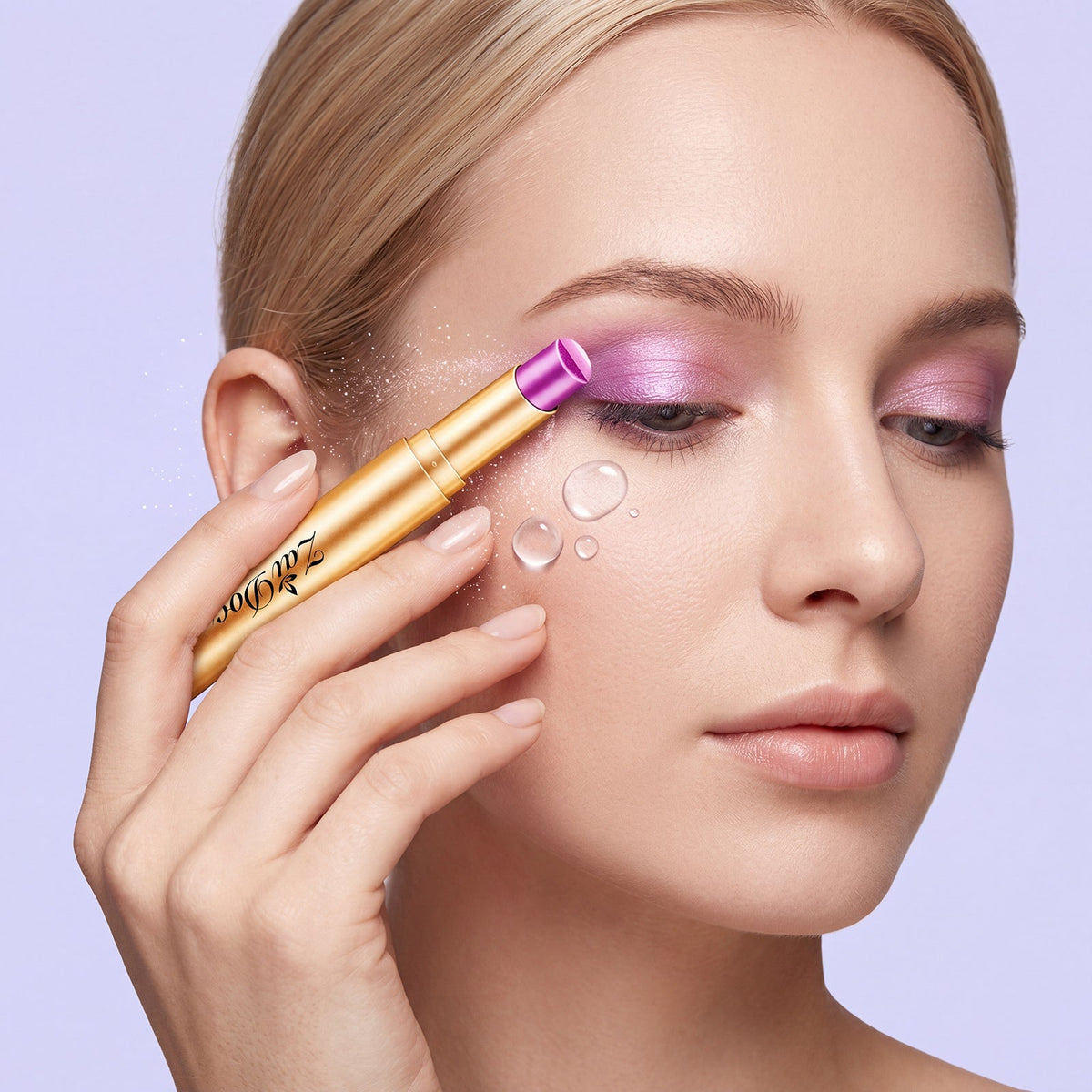Makeup Multicolor Eyeshadow Stick  Star Galaxy Purple  3.5g 1box Tri Light Beauty