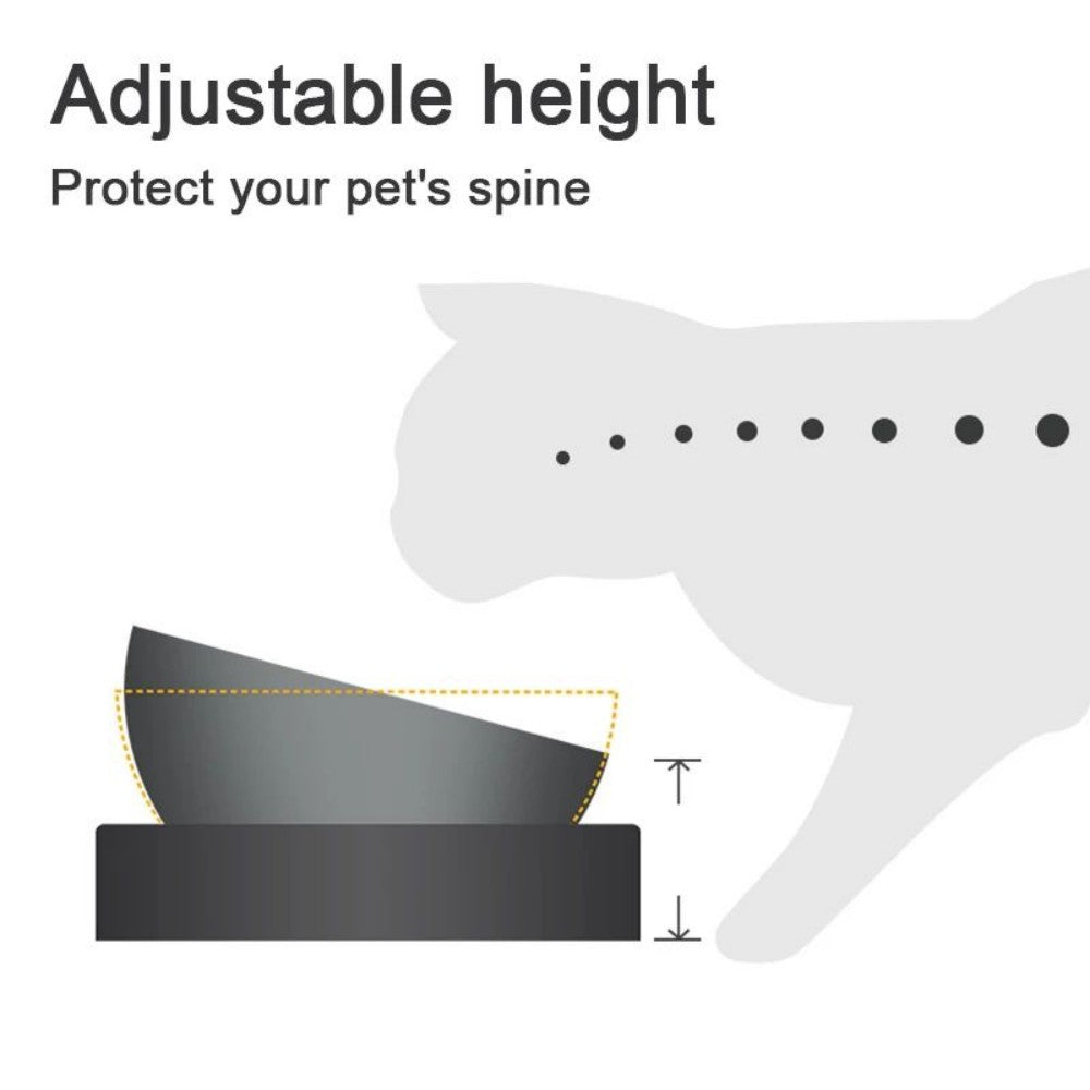 Easy To Clean Stainless Steel Cat Bowl Dog Food And Water Bowls With Stand Metal Cats Dogs Double Single Pet Feeding Feeder Bowl Pets Fashion