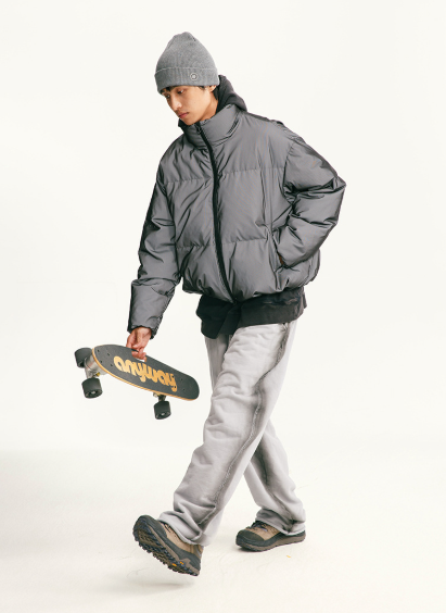 Mechanical Style Reflective Down Jacket Best YouTube Store