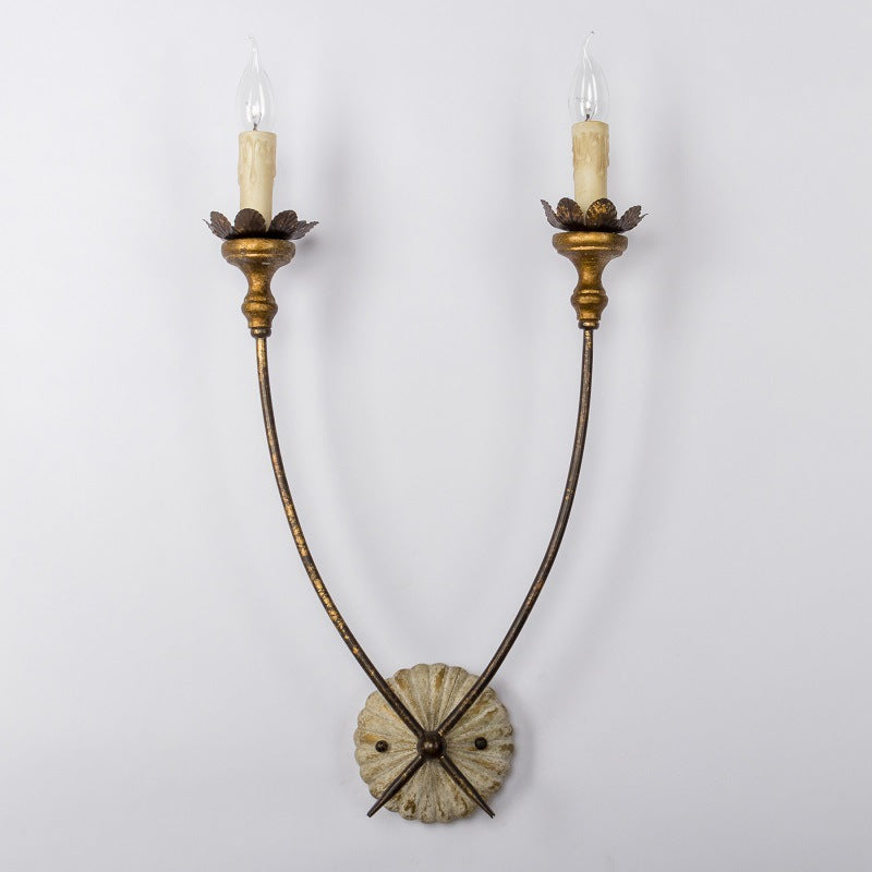 Soft Light Living Room Creative Double-headed Wall Lamp PearlNestDecor.com