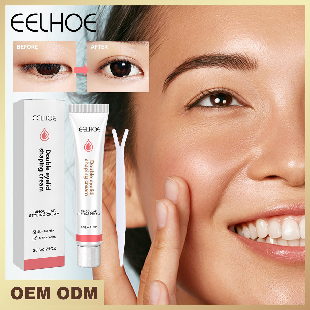 Double Eyelid Shaping Cream Tri Light Beauty