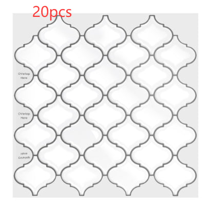 3D Self-adhesive Crystal Epoxy Wall Stickers For Kitchen Decor PearlNestDecor.com