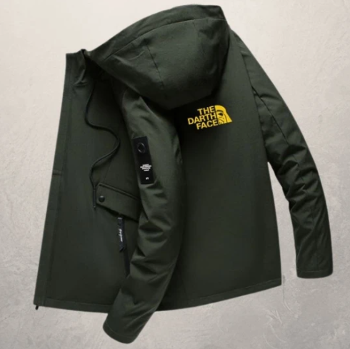 Men's Casual Loose Sports Hooded Jacket Pi-Mart