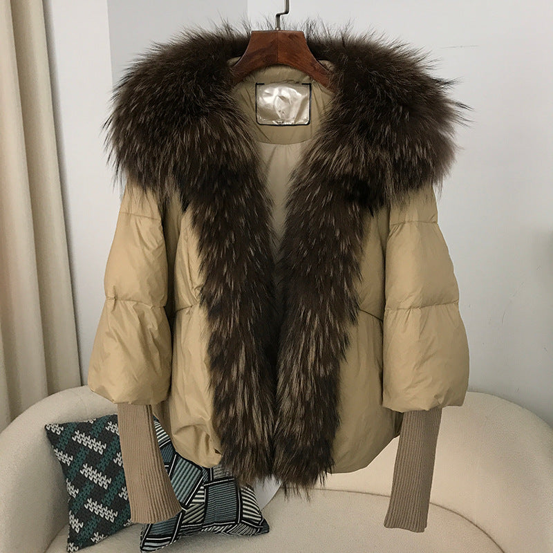 White Duck Down Jacket Niche Design Women's Clothing Best YouTube Store