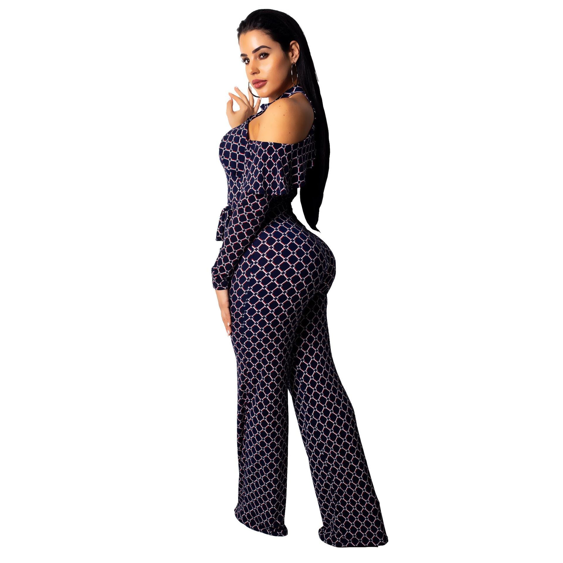Digital Printed Women's Jumpsuit Pi-Mart