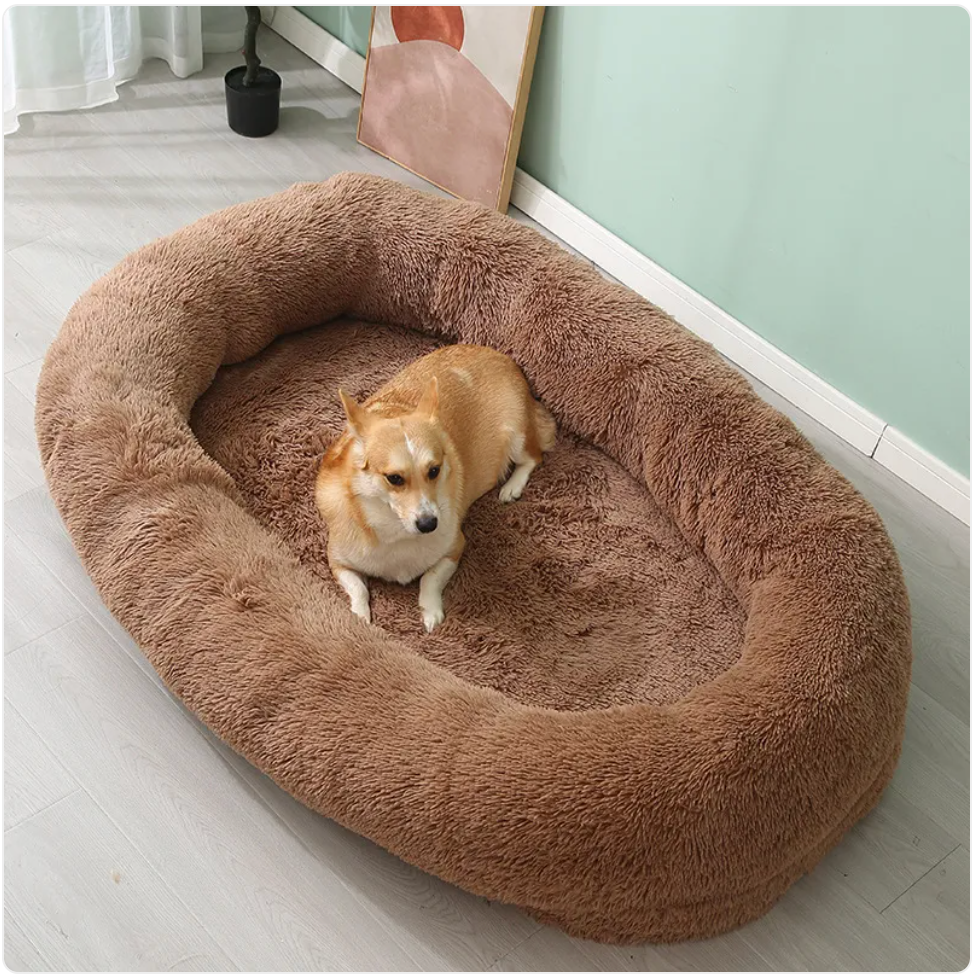 Plush Winter Pet Bed - Warm, Large, Removable & Washable Best YouTube Store