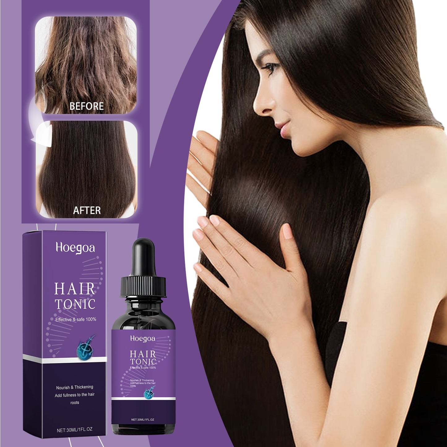 Hair Growth Serum 30ml Tri Light Beauty