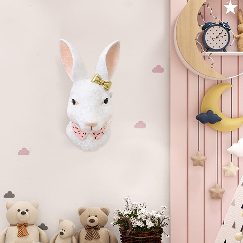 Home Original Cartoon Rabbit Wall Decor PearlNestDecor.com