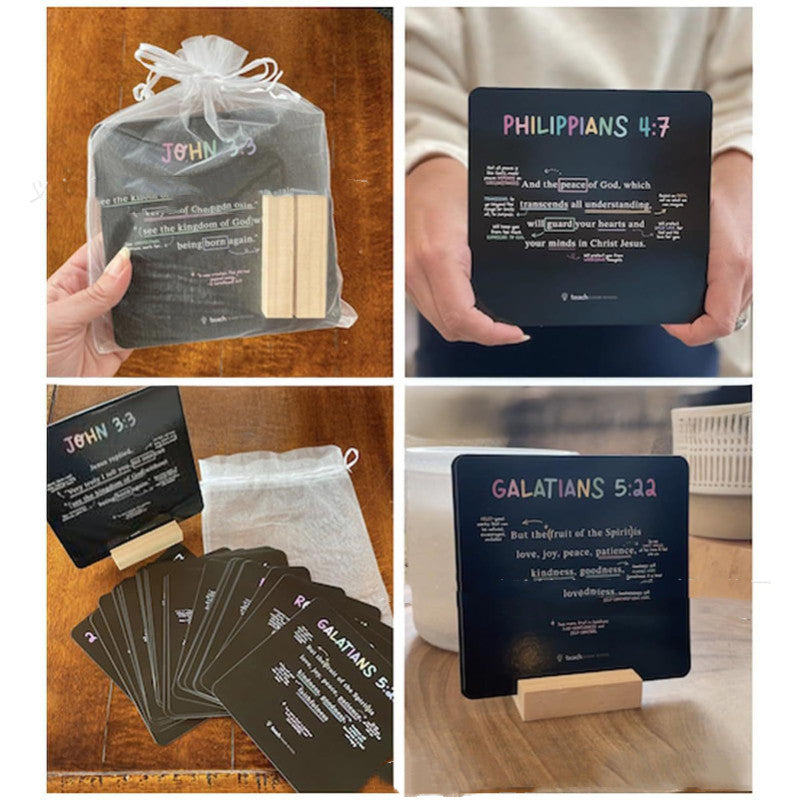 Creative Home 54-Page Scripture Cards Prayer Cards CJD