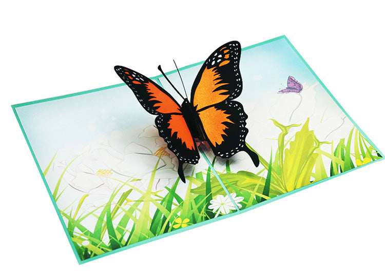Paper Carving Creative Small Cards LadyShow.Store