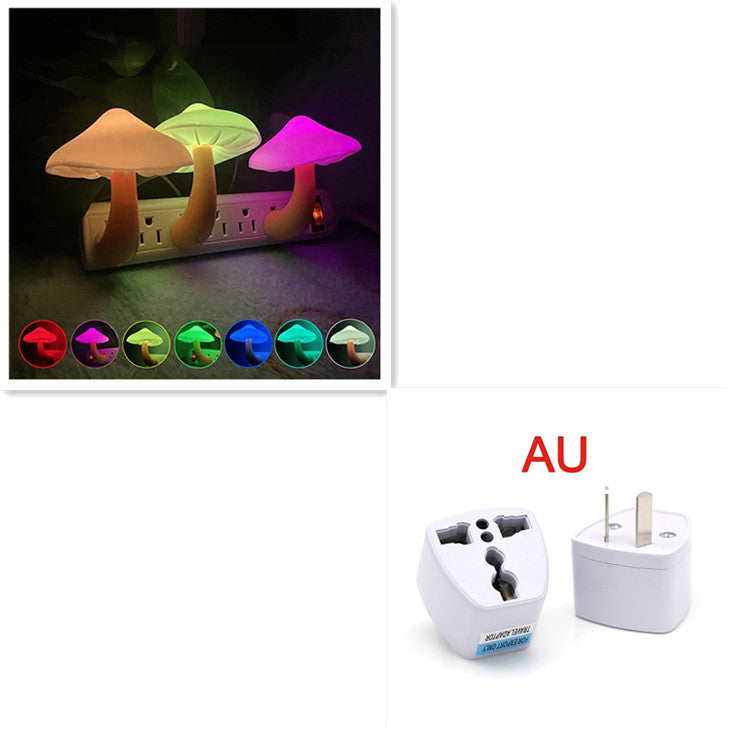 Mushroom Wall Socket Lamp PearlNestDecor.com