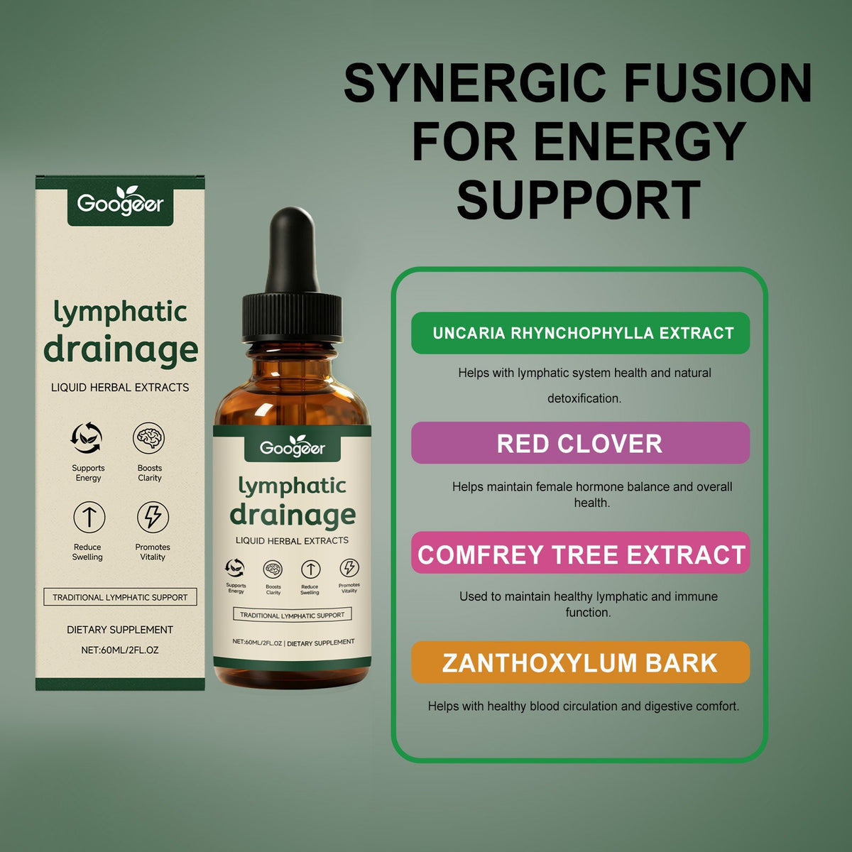 Lymph Health Support Drops Tri Light Beauty