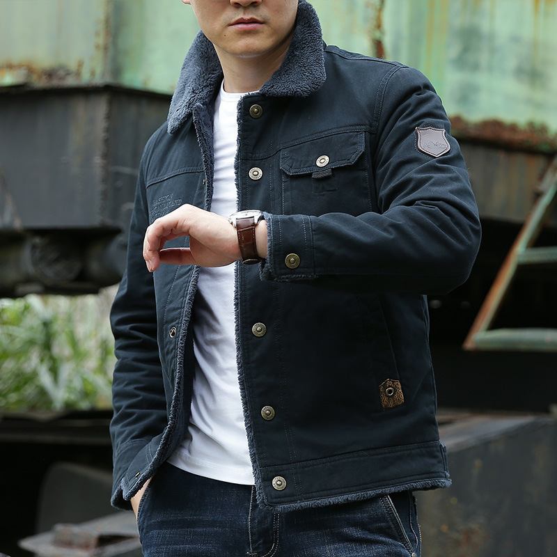 Men's Thickened Cotton Winter Jacket Best YouTube Store