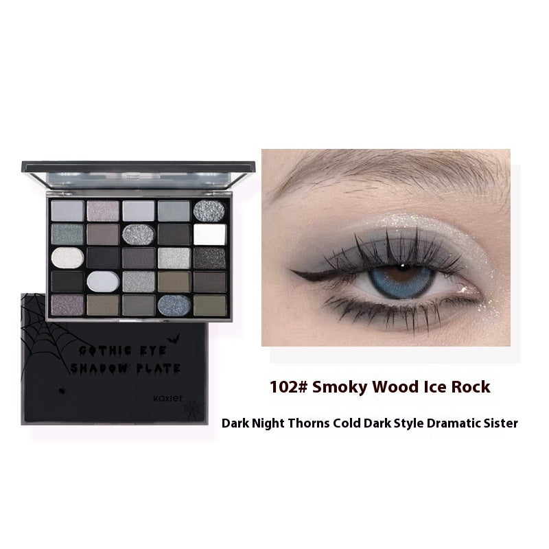 Cahill Dark Goth Eye Shadow Plate Multi-purpose Shimmer Matte Per Plate LadyShow.Store