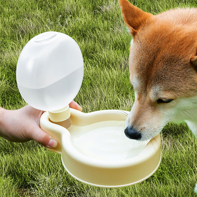 500ml Portable Cat Dog Water Bottle Sealed Travel Puppy Cats Fold Drinking Bowl Outdoor Pet Water Dispenser Pet Products Pets Fashion