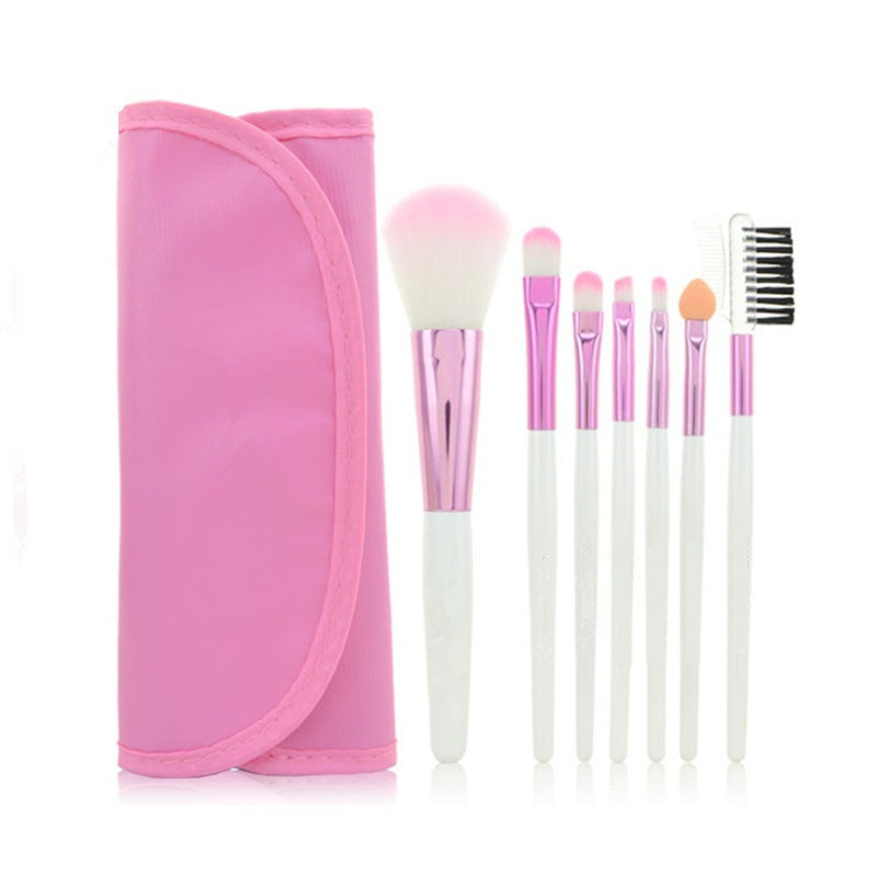 Makeup Brush Set with 7 Brushes LadyShow.Store