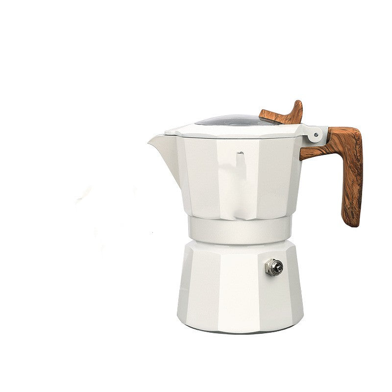 Outdoor Camping Italian Double Valve Mocha Kettle PearlNestDecor.com