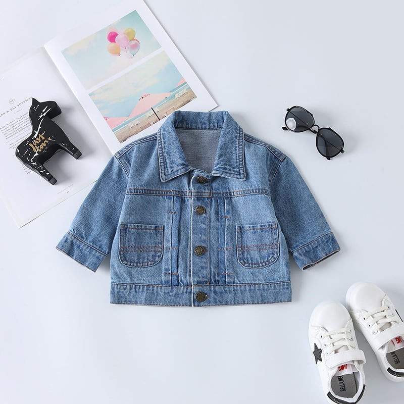 Flaming Children's Denim Jacket Pi-Mart