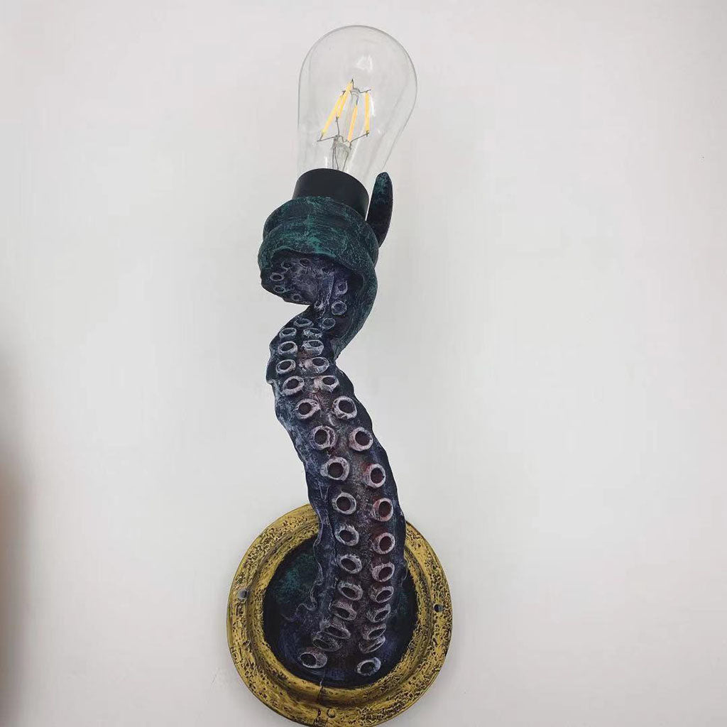 Retro Octopus Electric Light Tentacle Wall Sconces Lamp for Home Decor PearlNestDecor.com