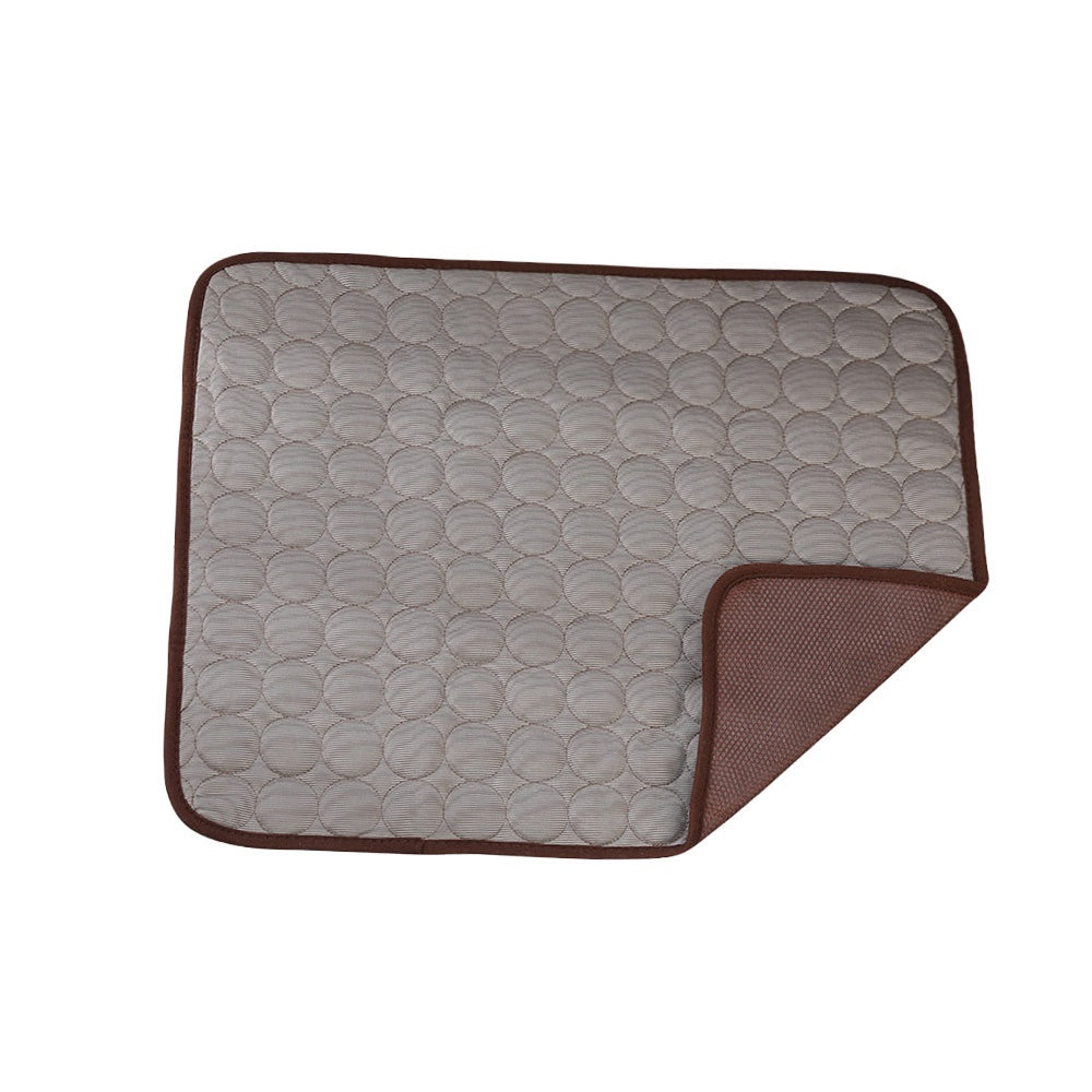 Pet Ice Silk Pad - Summer Cooling Pad For Sofa, Breathable And Anti-slip, Anti-biting Dog Bed Ice Pad, Summer Coolness Dog Pad Pets Fashion
