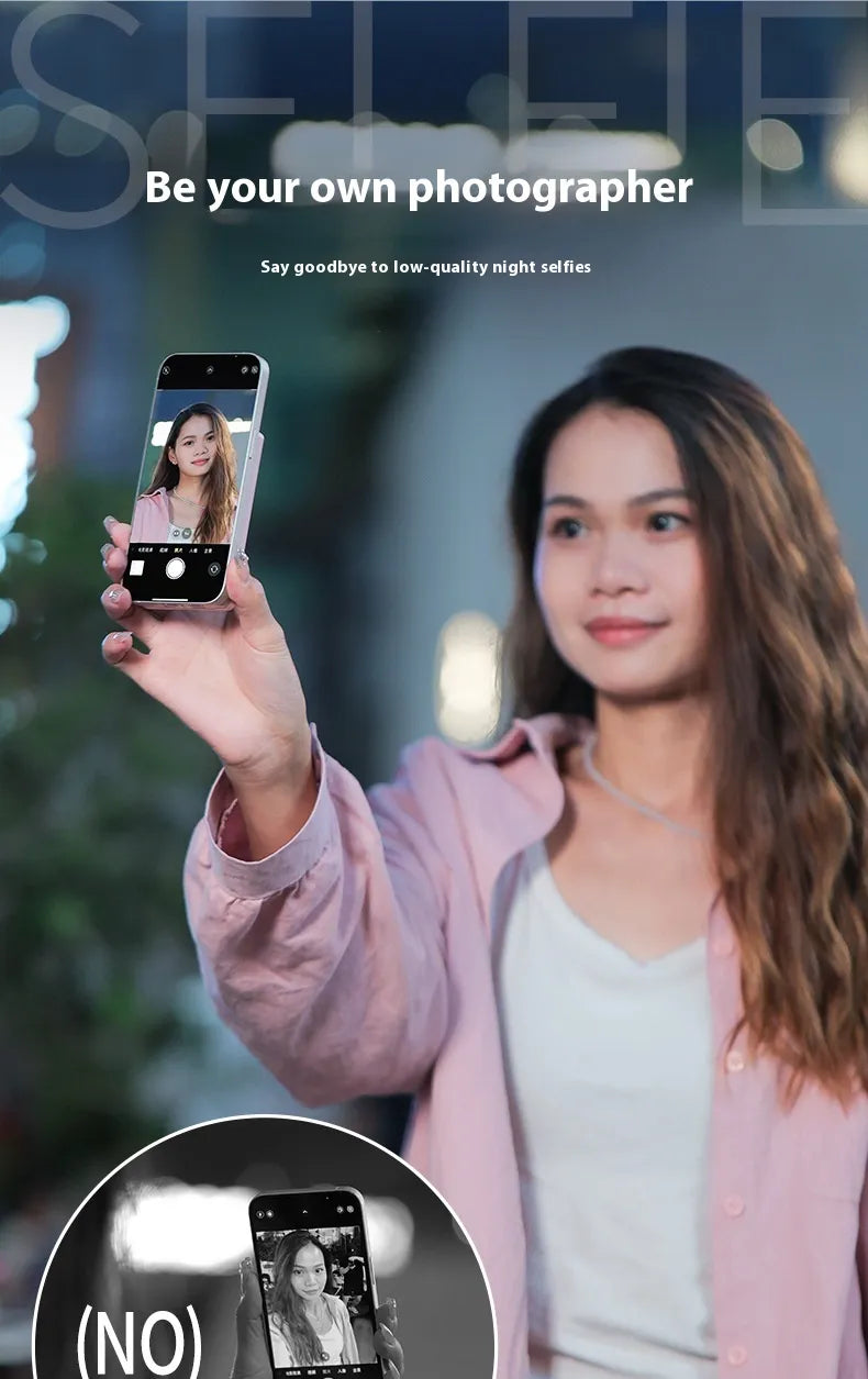 Selfie Display Magnetic Suction Screen For Mobile Phone Pi-Mart