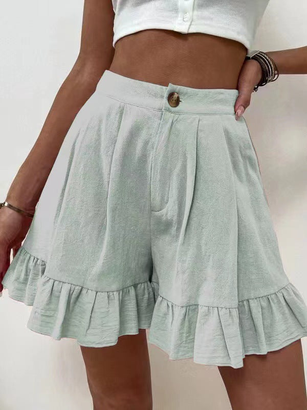 Loose-fitting Shorts High-waisted Shorts For Women NorixaFashion.com