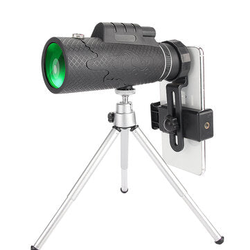 60X60 Phone Telescope HD Monocular Life Waterproof Telescope Outdoor Portable Telescope with Tripods LuxuryLifeWay Online Store