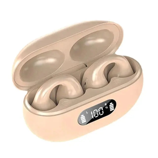 AudiClip - Wireless Ear Clip Bone Conduction Headphones Pi-Mart