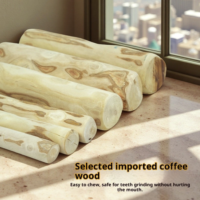Coffee Wood Dog Toy Dog Chew Stick Pets Fashion