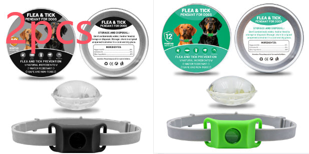 Pet Insect Repellent Button Collar Capsule Suit Pets Fashion