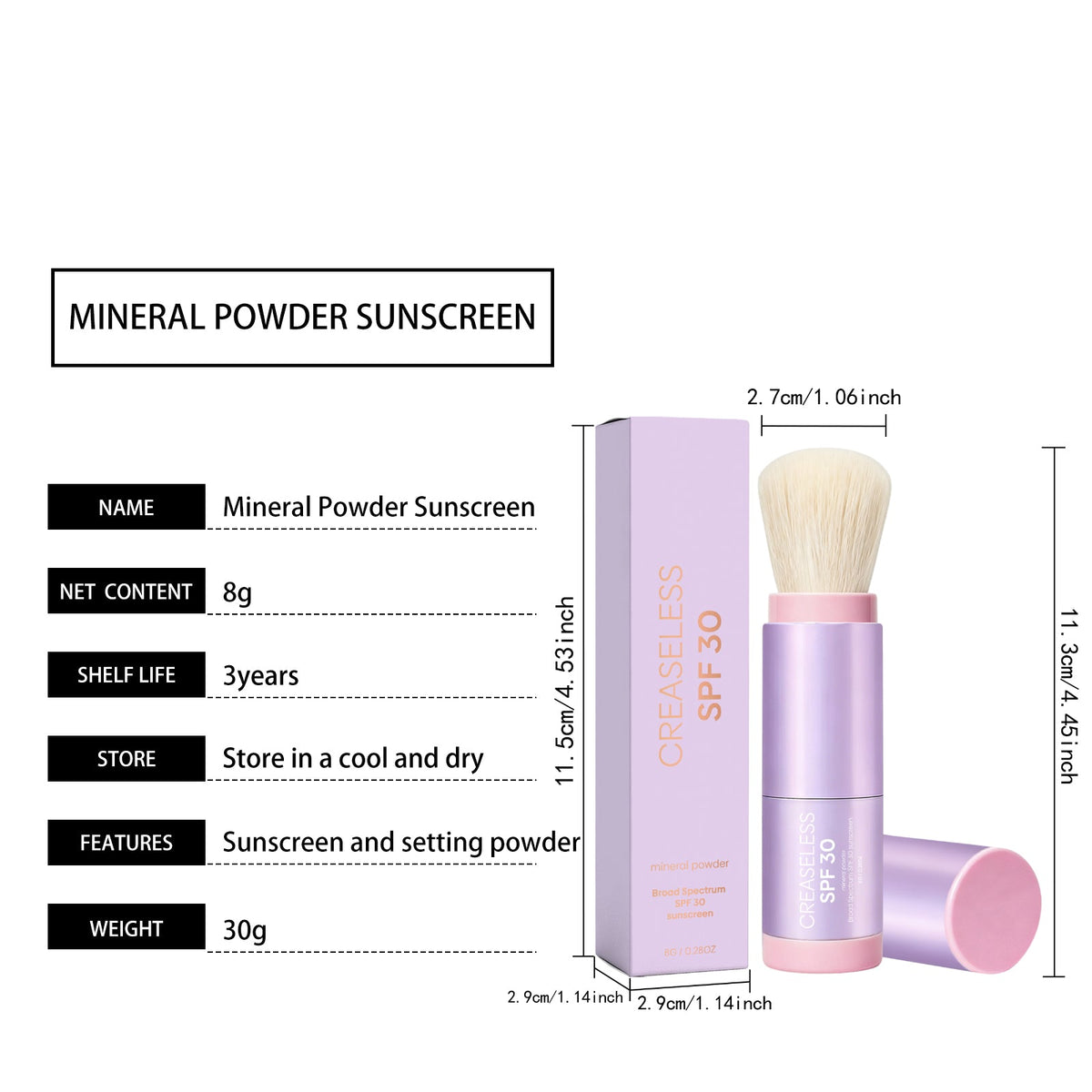 Mild Ingredients  Summer Outdoor Protective Paint With Light, Delicate, Refreshing And Lightweight Texture. Invisible Sunscreen Paint 8g  1 Box Tri Light Beauty