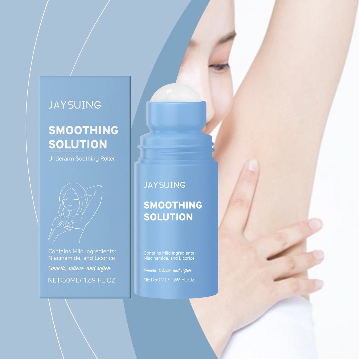 Soothing Underarm Roll-on After Shaving 50ml Tri Light Beauty