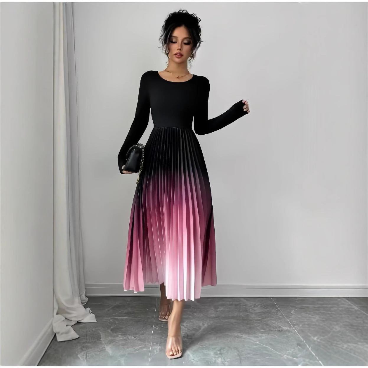 European And American Ombre Dress LadyShow.Store