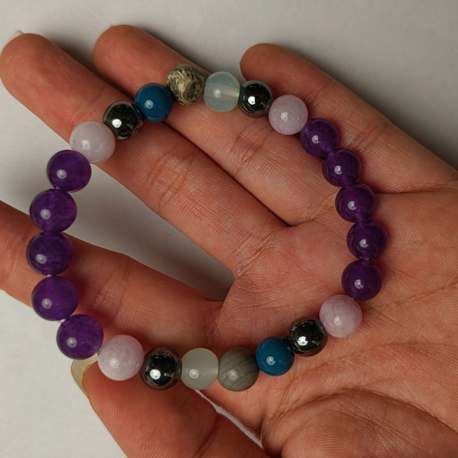 Boho Style 8mm Beaded Bracelet LadyShow.Store